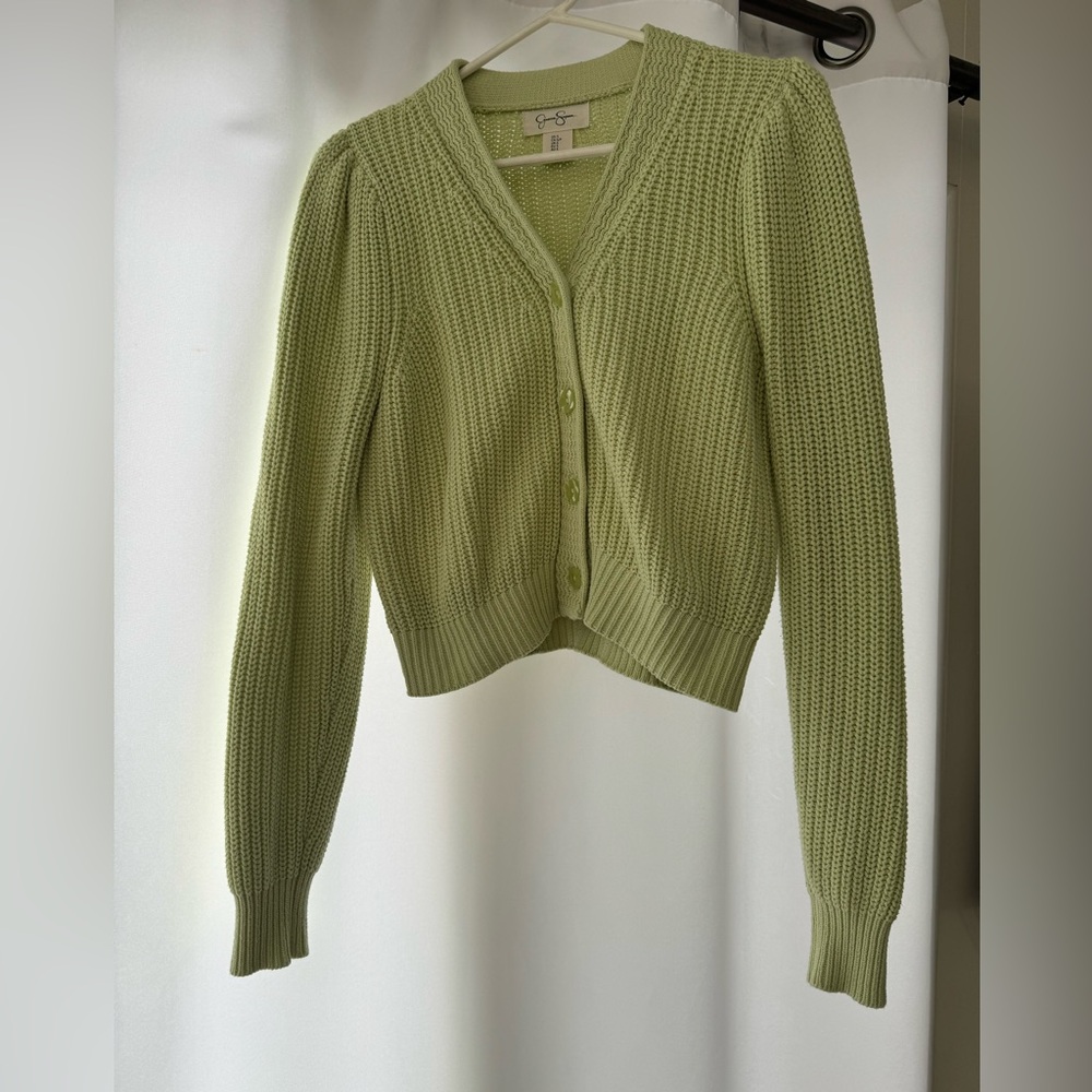 Jessica Simpson cropped cardigan